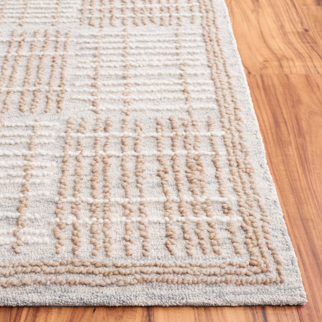Exquisite Hand-Tufted Contemporary Rug - 80% Wool, Luxury Design from India for Your Home