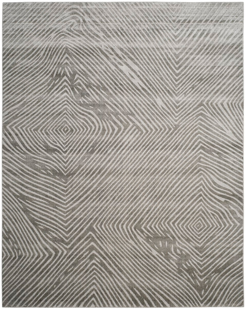 Luxurious Hand - Woven Expression Rug Crafted from a Blend of Banana Art Silk and Cotton for Elegant Home Decor