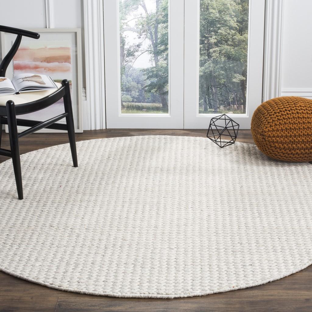 Luxurious Hand-Woven 40% Wool & 60% Bamboo Silk Rug for Sustainable Home Decor