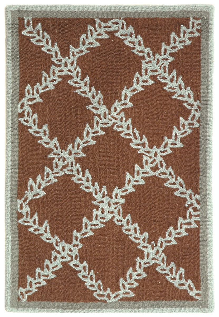 Exquisite Hand-Hooked Chelsea Rug: 100% Pure Wool Pile, Durable Cotton Backing, Timeless Designs
