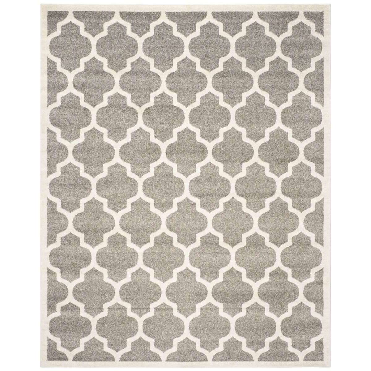 Safavieh Amherst All-Weather Power Loomed Square Rug - A Stylish and Durable Floor Covering for Both Indoor and Outdoor Living Spaces