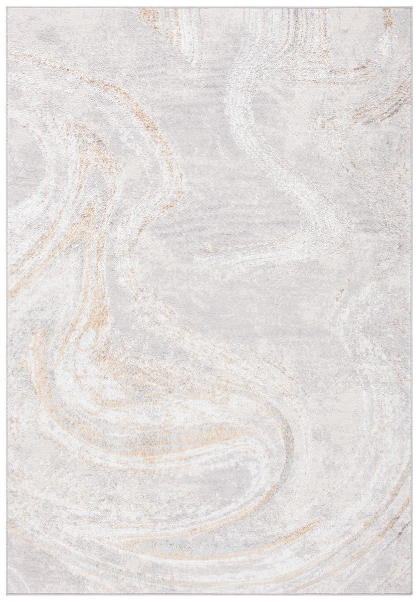 Luxurious Modern Polyester Power - Loomed Rug from Turkey for Any Space