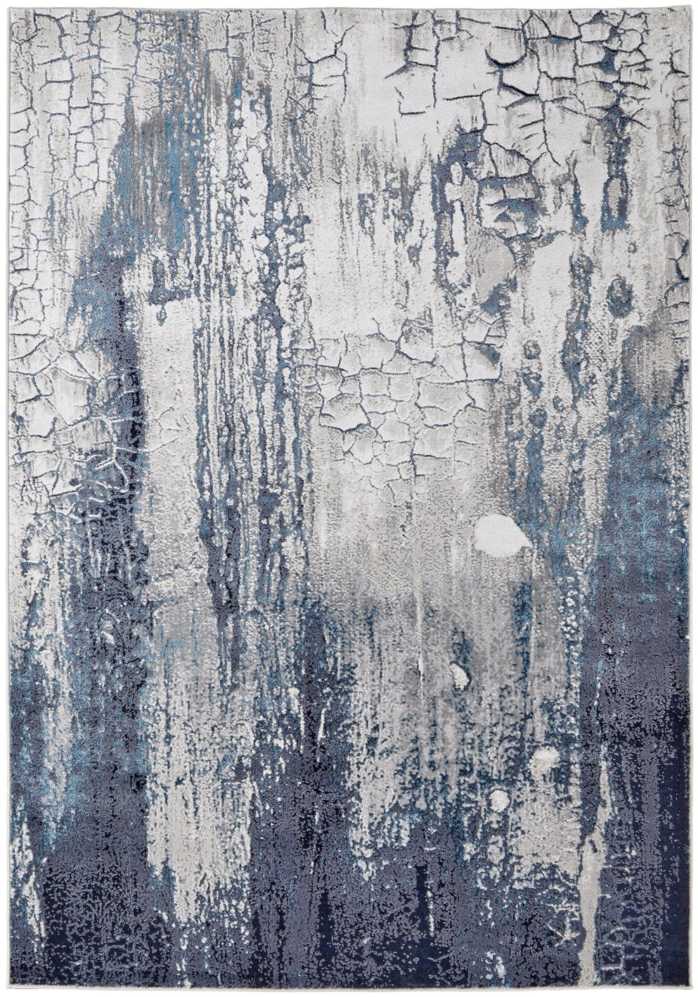 IND39H2F Indio Modern Abstract Rug - Durable, Low - pile Earth - toned Rug for Stylish Homes