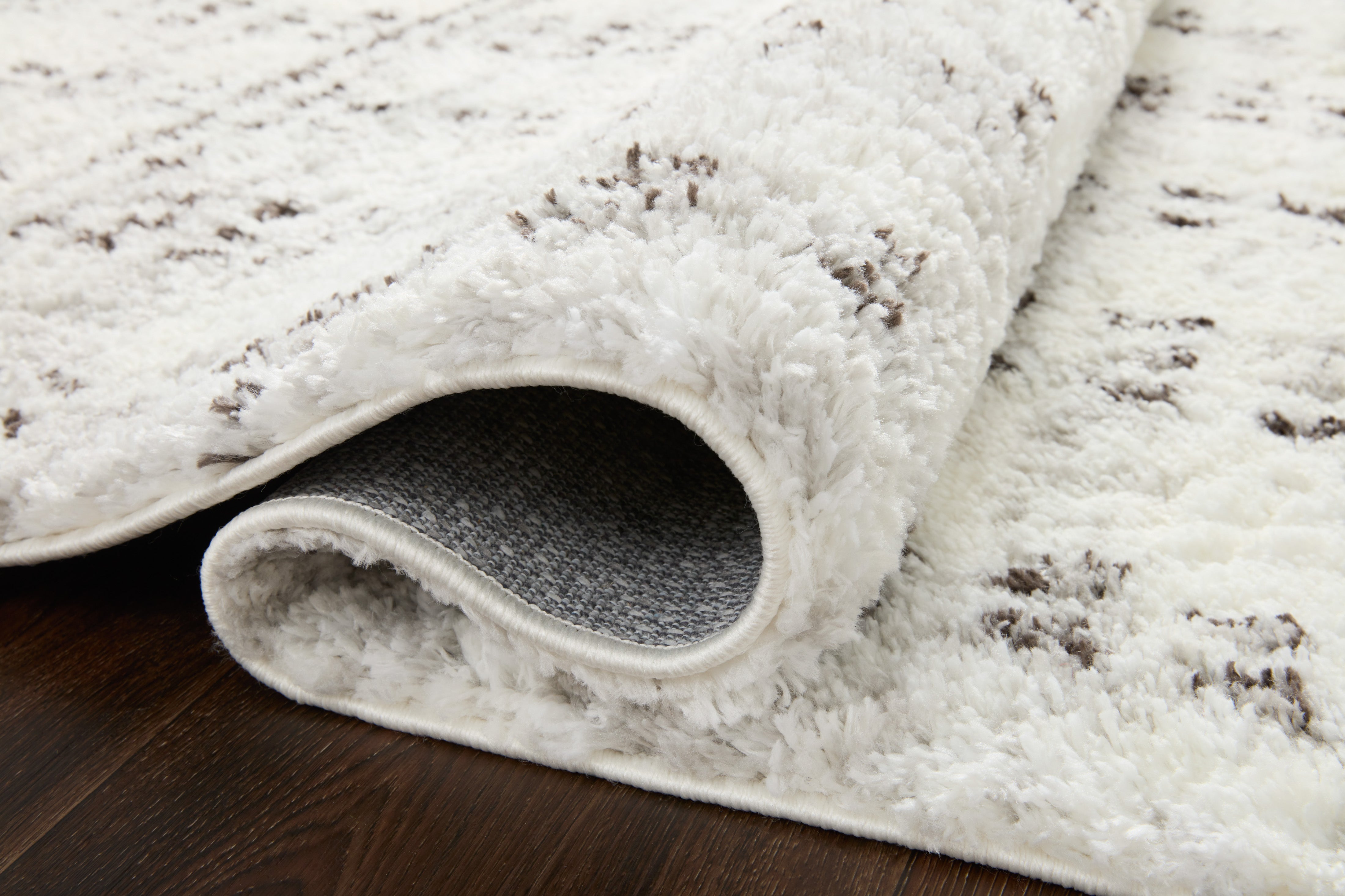 Loloi Bliss Shag Rug - Abstract Geometric Design, 100% Polyester, High - Quality Power Loomed
