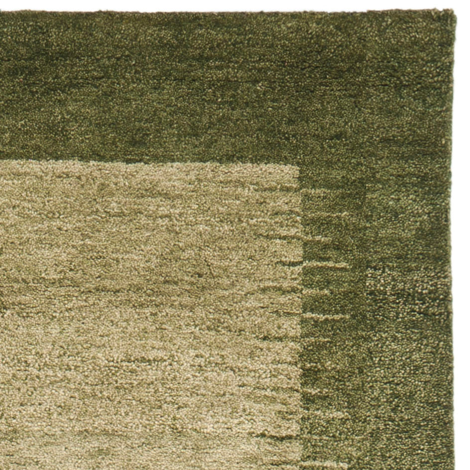 Luxurious Hand - Crafted Wool Area Rug with Rectangle Design from India for Sophisticated Home Decor