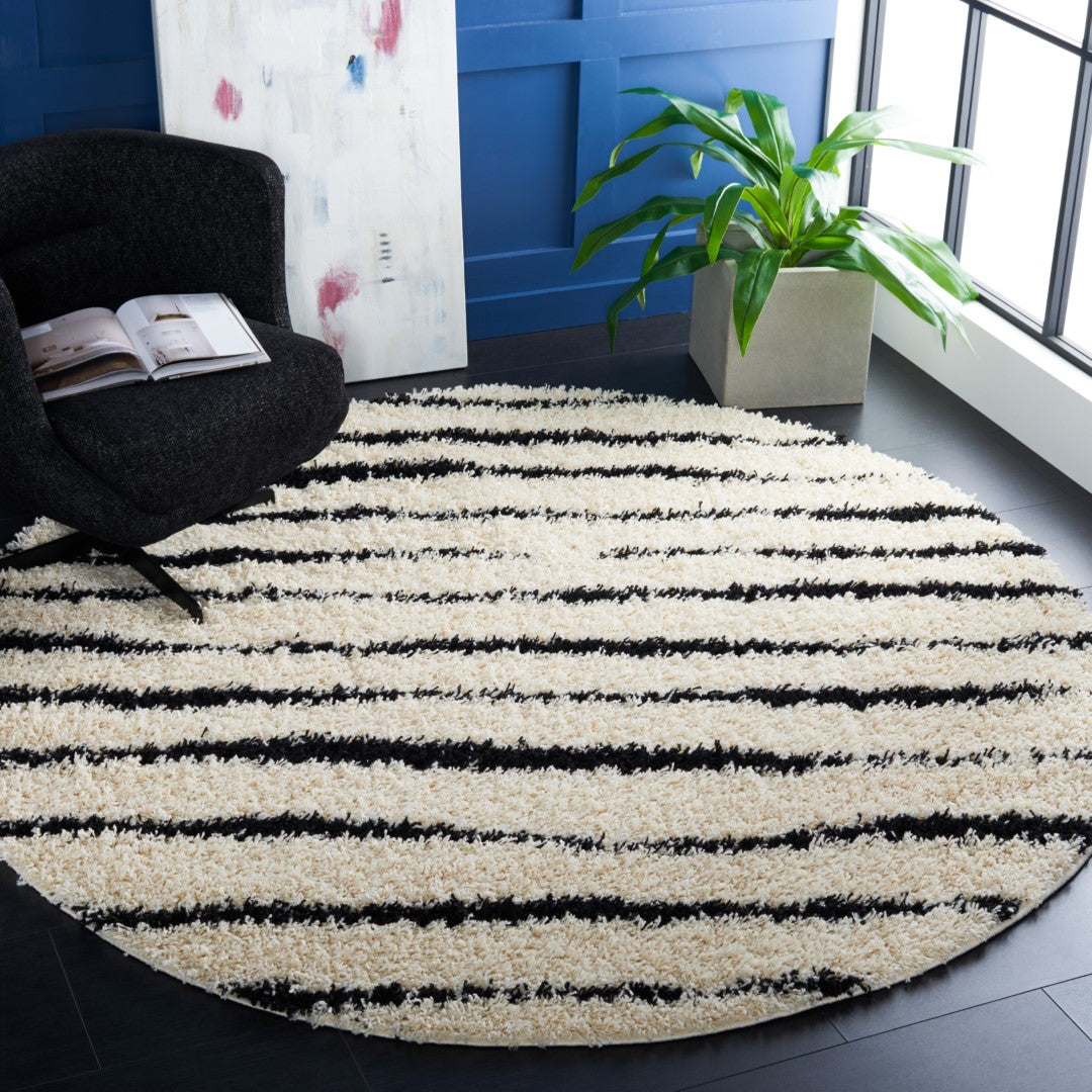 Luxurious Power Loomed Venus Shag Rug Crafted from a Rich Blend of Jute and Polyester for Unmatched Comfort