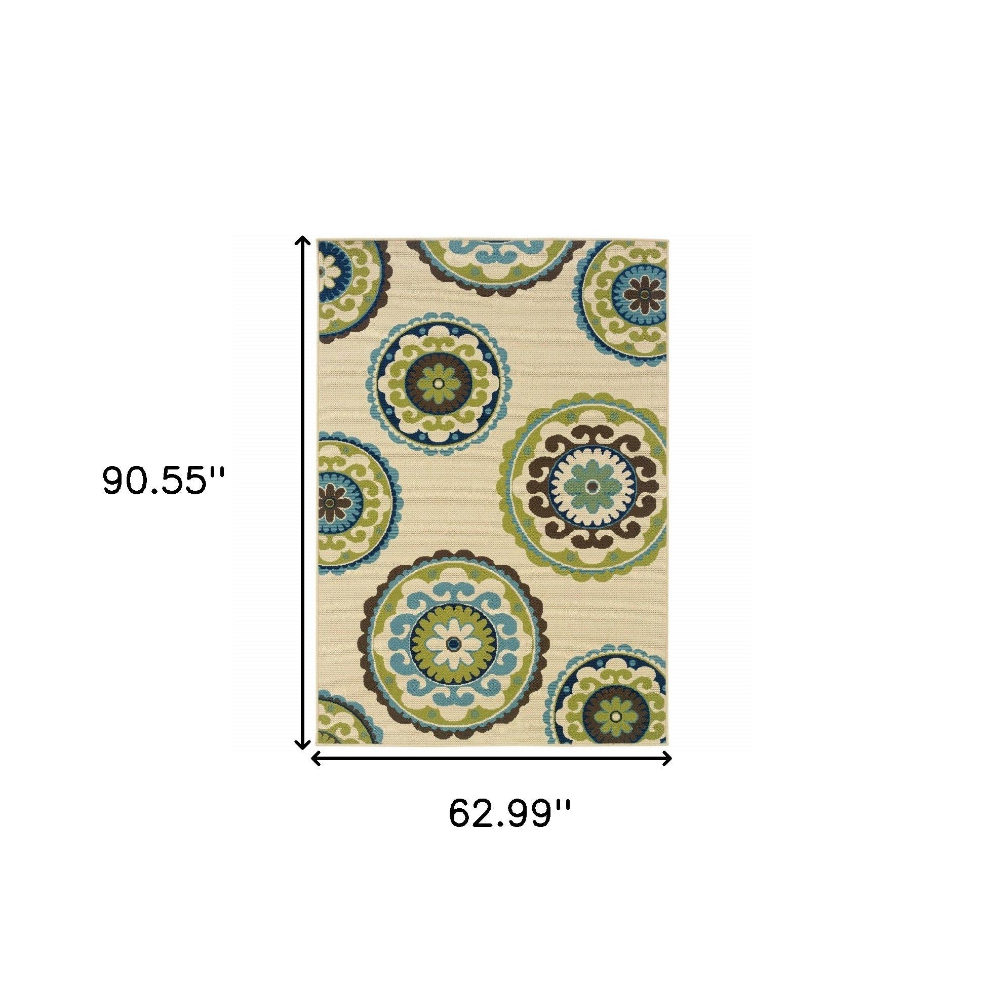 Exquisite Outdoor and Indoor Area Rugs with Elegant Floral Design to Enhance Your Space with Style and Sophistication
