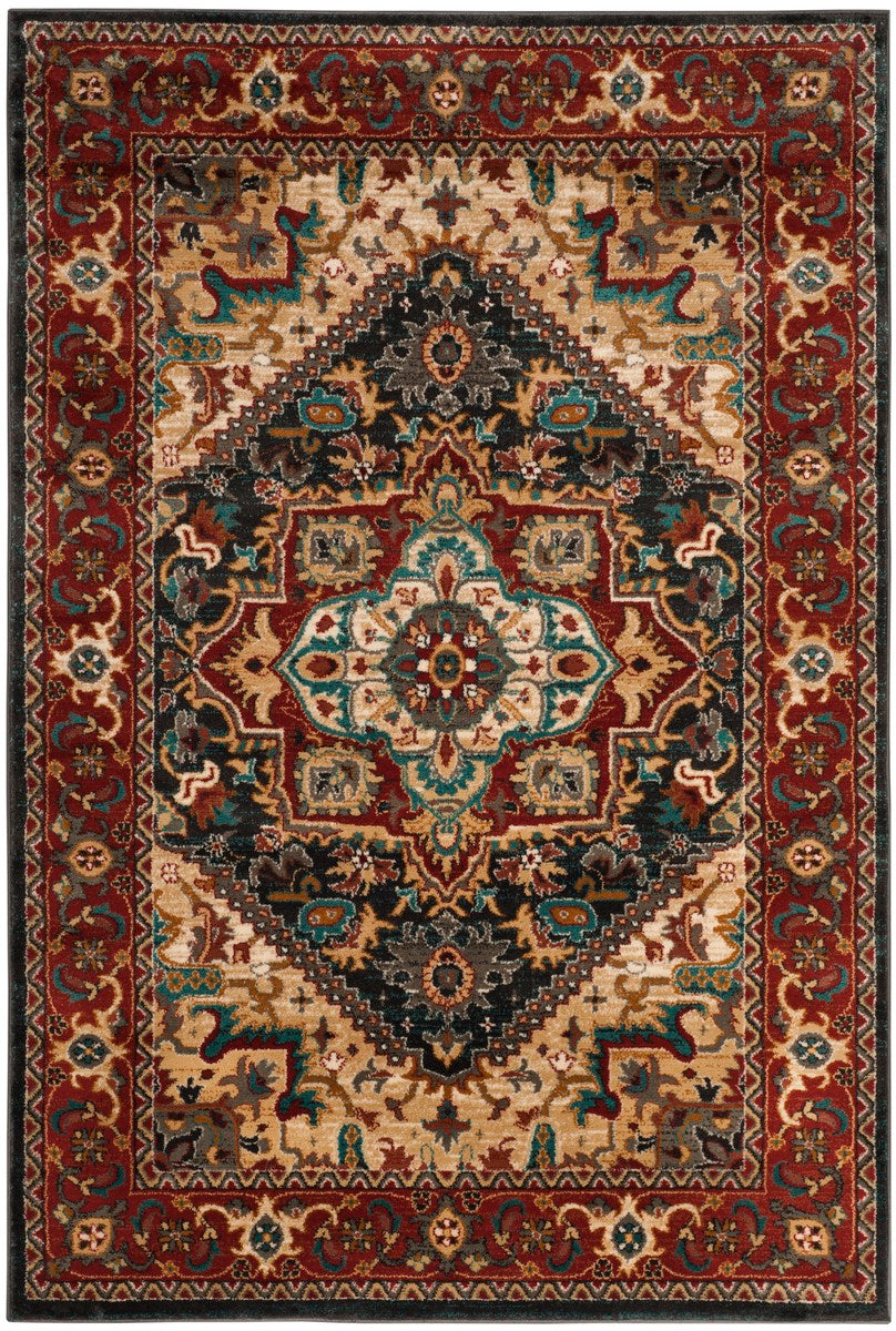 Luxurious Summit SMT293 Power Loomed Area Rug for Flooring with Soft Pile and Durable Polypropylene Fabric