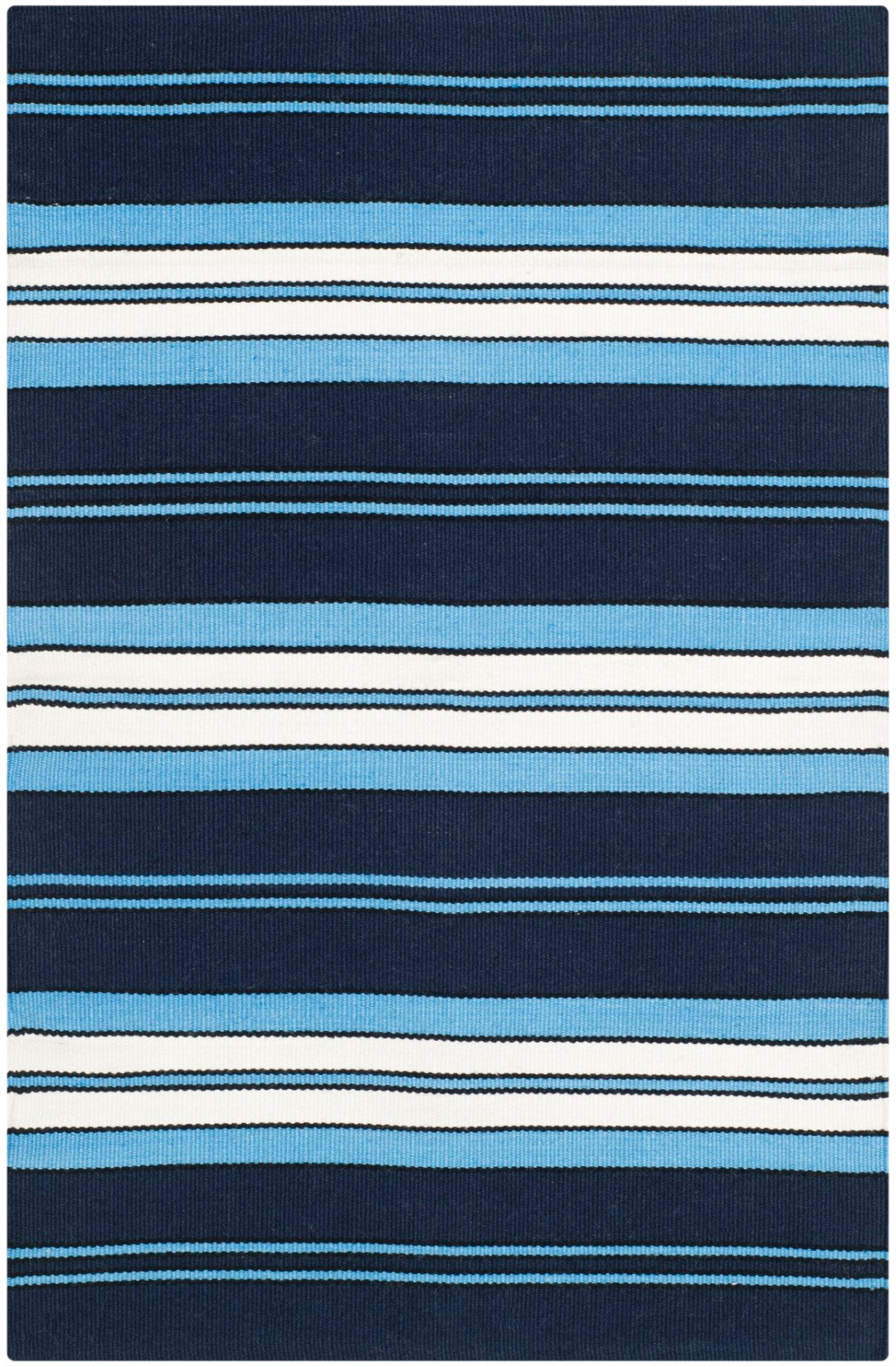 Leopold Stylish and Durable Flat Weave Polyester Area Rug for Contemporary Home Decor