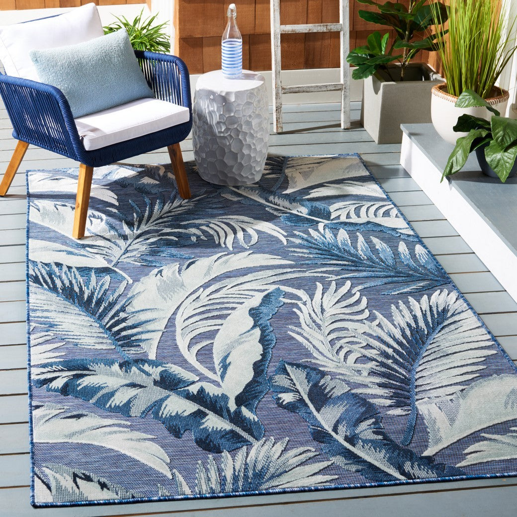 Stylish Power Loomed 100% Polypropylene Cabana Outdoor Rug Ideal for Patios and Decks