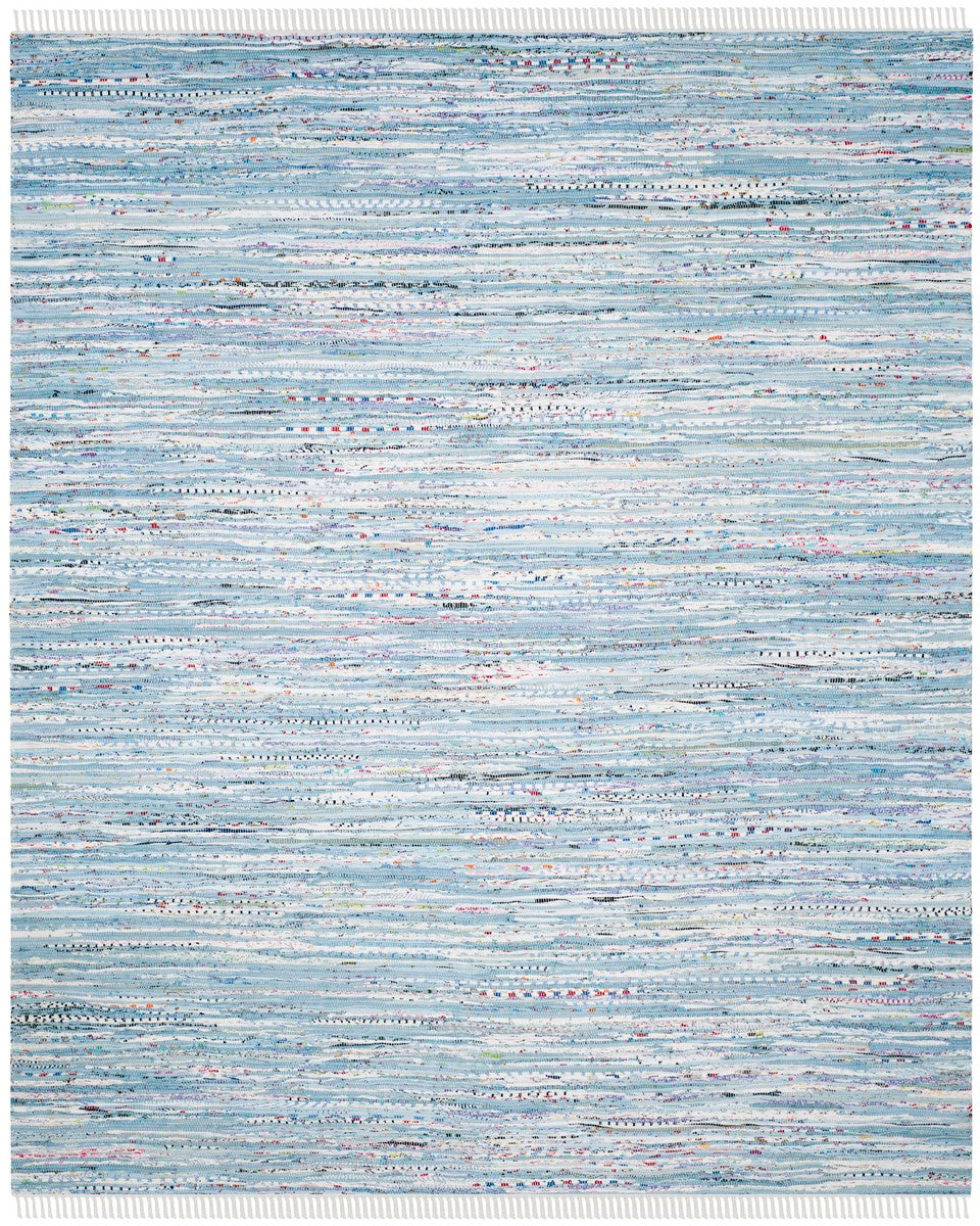 Handmade Woven Cotton Pile Rag Rug - A Piece of Art with Vibrant Colors and Timeless Charm for Casual Living Spaces