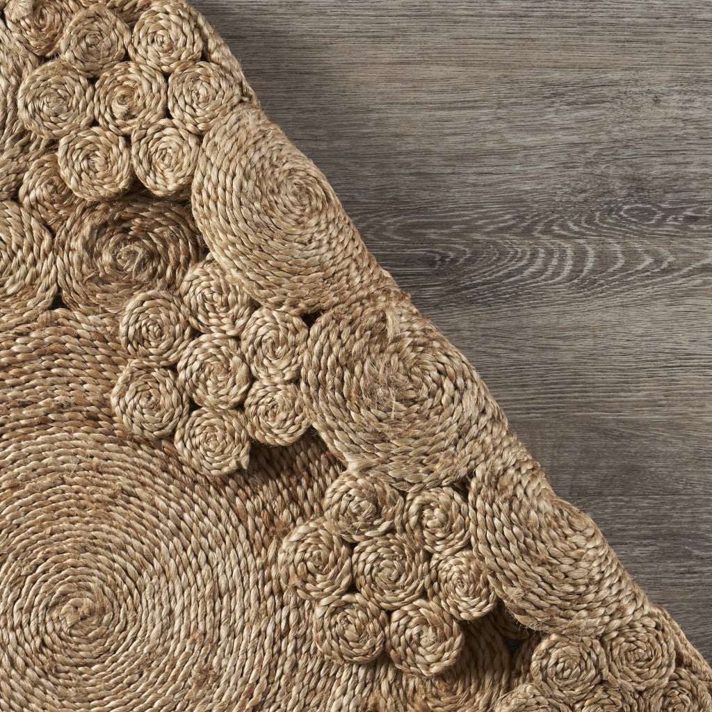 Exquisite Handmade Jute Area Rug - Elevate Your Living Space with Authentic Natural Beauty and Global Allure!
