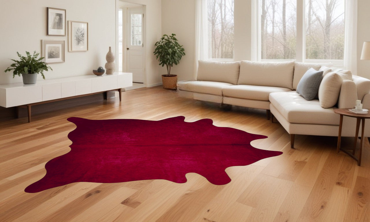 Exquisite Handmade Gold Cowhide Area Rug for Elegant Home Decor