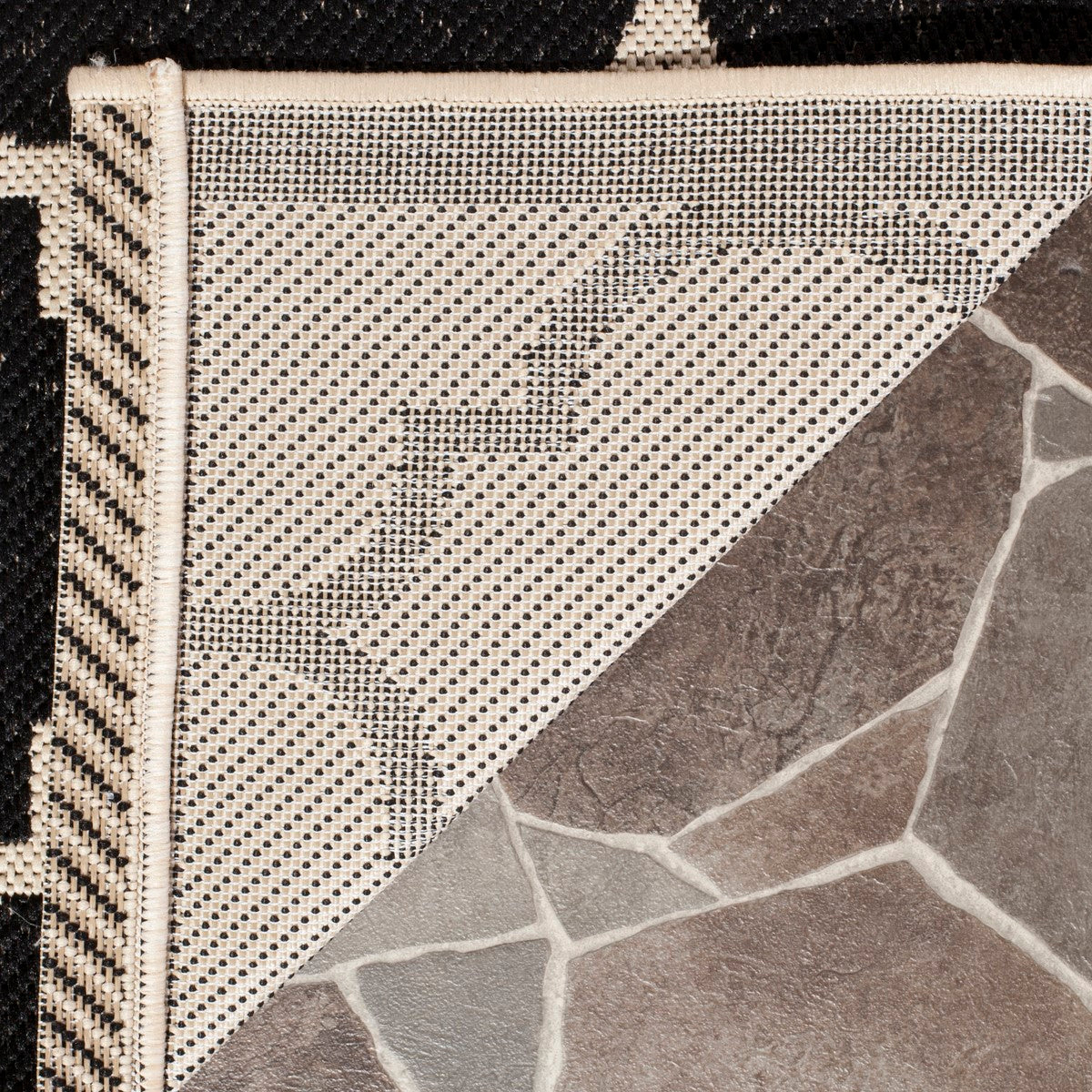 High - Quality Courtyard - Inspired Mediterranean Style Indoor and Outdoor Area Rug with Durable, Stain - Resistant Features and Elegant Design