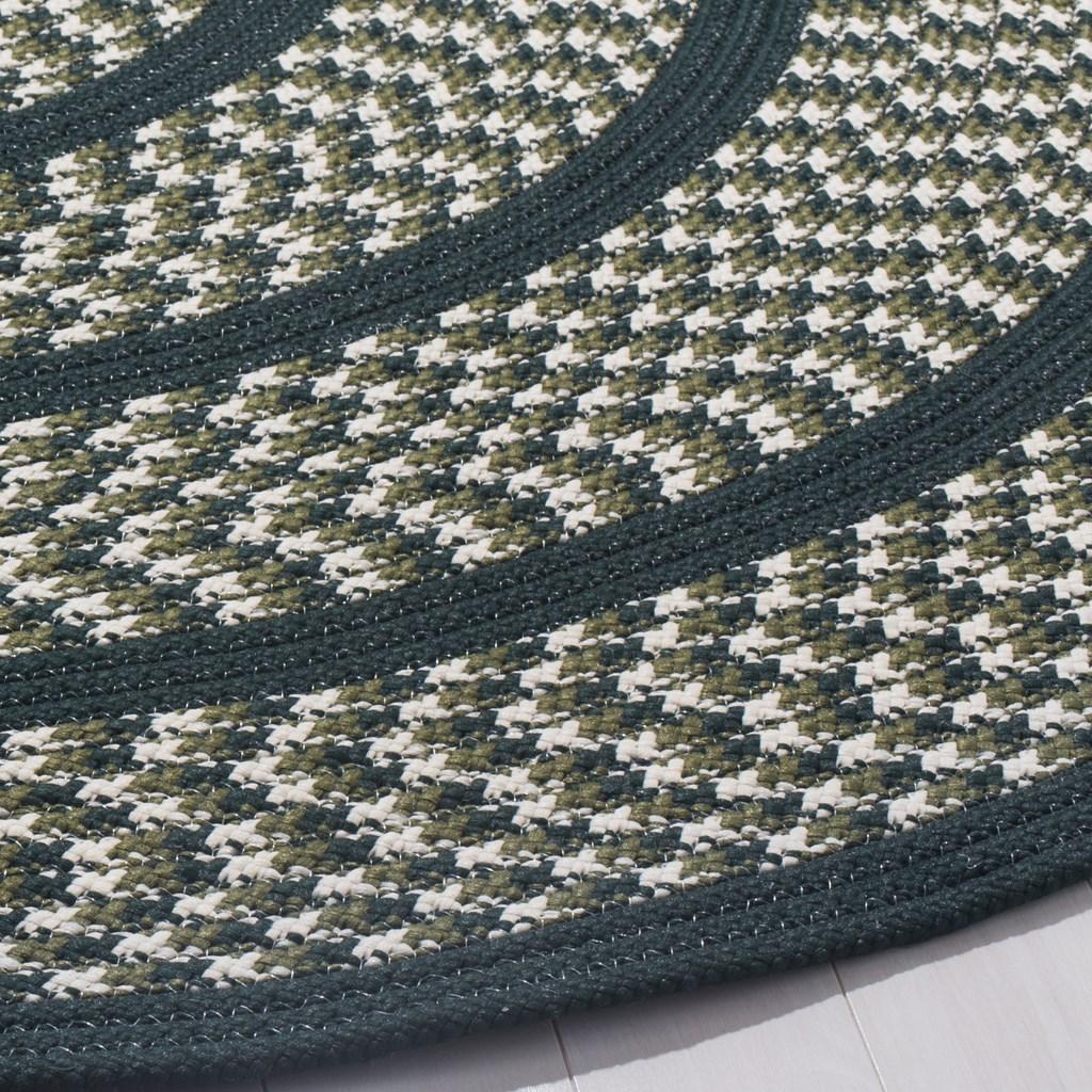 Stylish and Durable Braided Hand-Woven Reversible Polypropylene Floor Rug Ideal for Any Indoor Space
