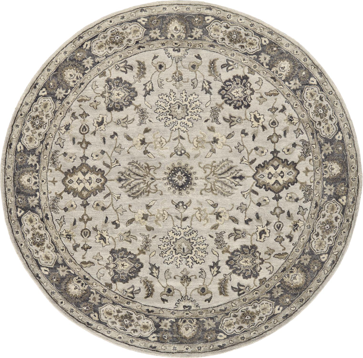 Eaton Hand-Tufted Wool Rug: Timeless Persian Design for Elegant Home Decor