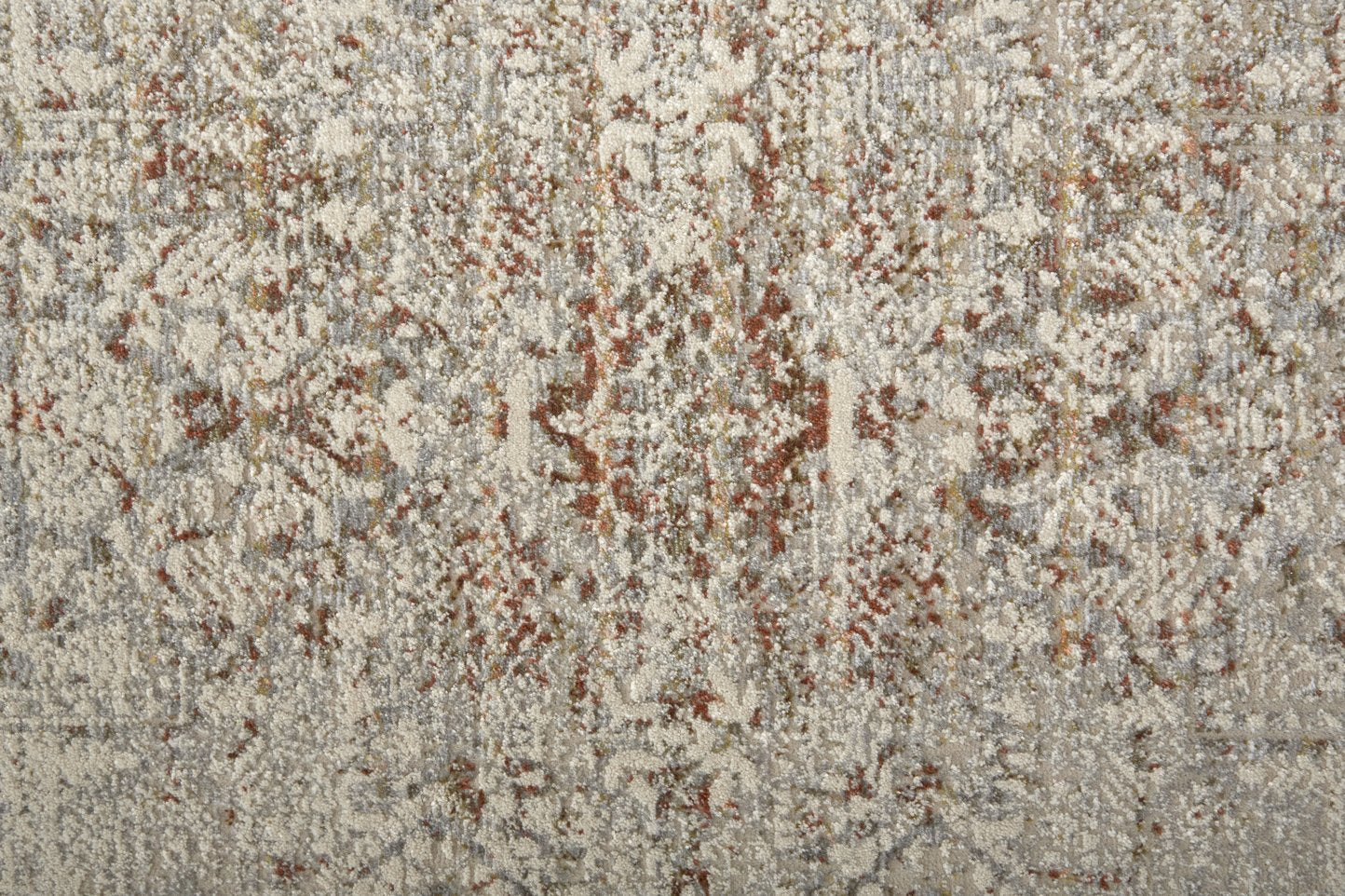 Kaia Distressed Medallion Luxury Area Rug - Soft, Durable & Fade-Resistant for Busy Areas