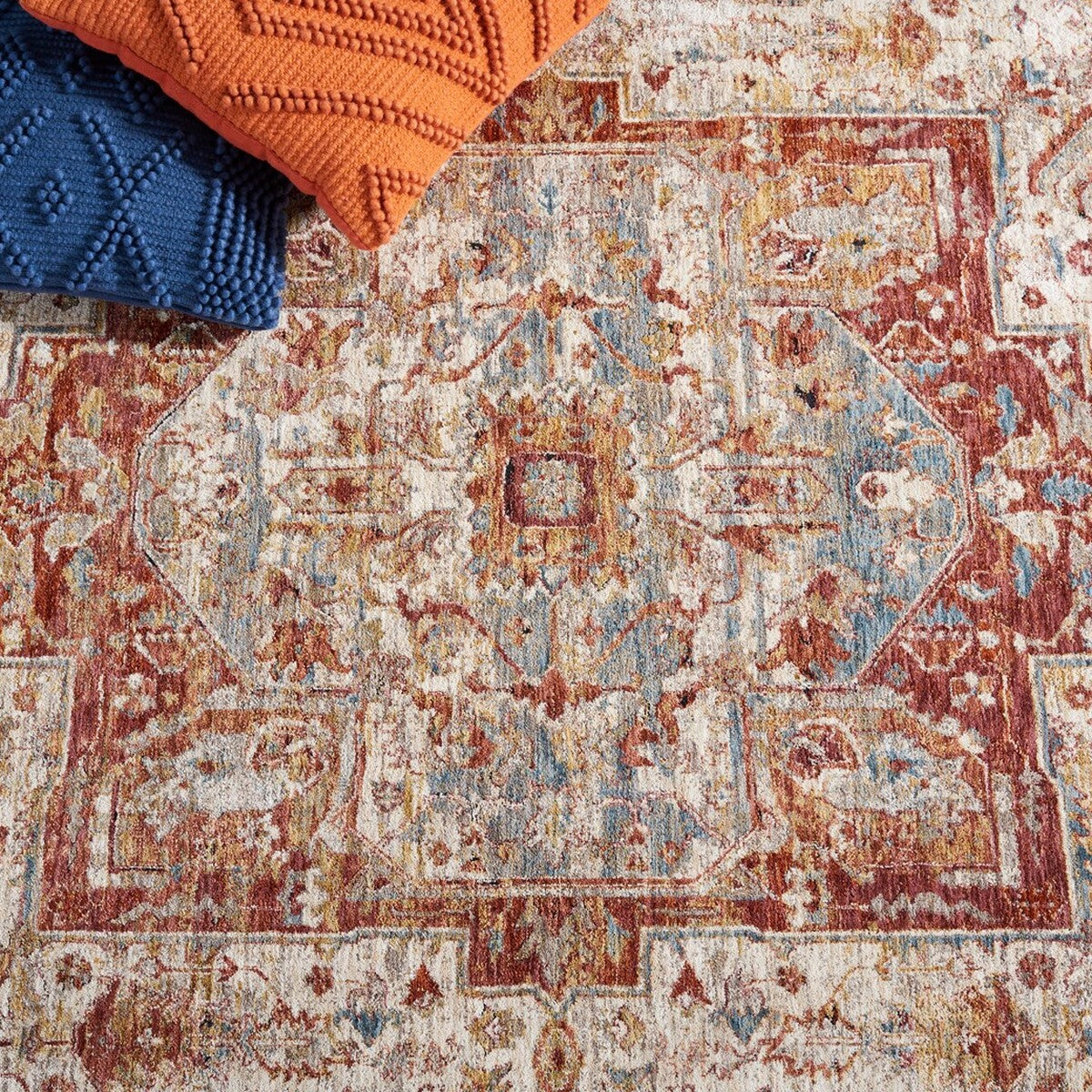 Valencia Stylish Transitional Power Loomed Area Rug Crafted from 100% Polyester for Contemporary Home Decor and Enhanced Comfort