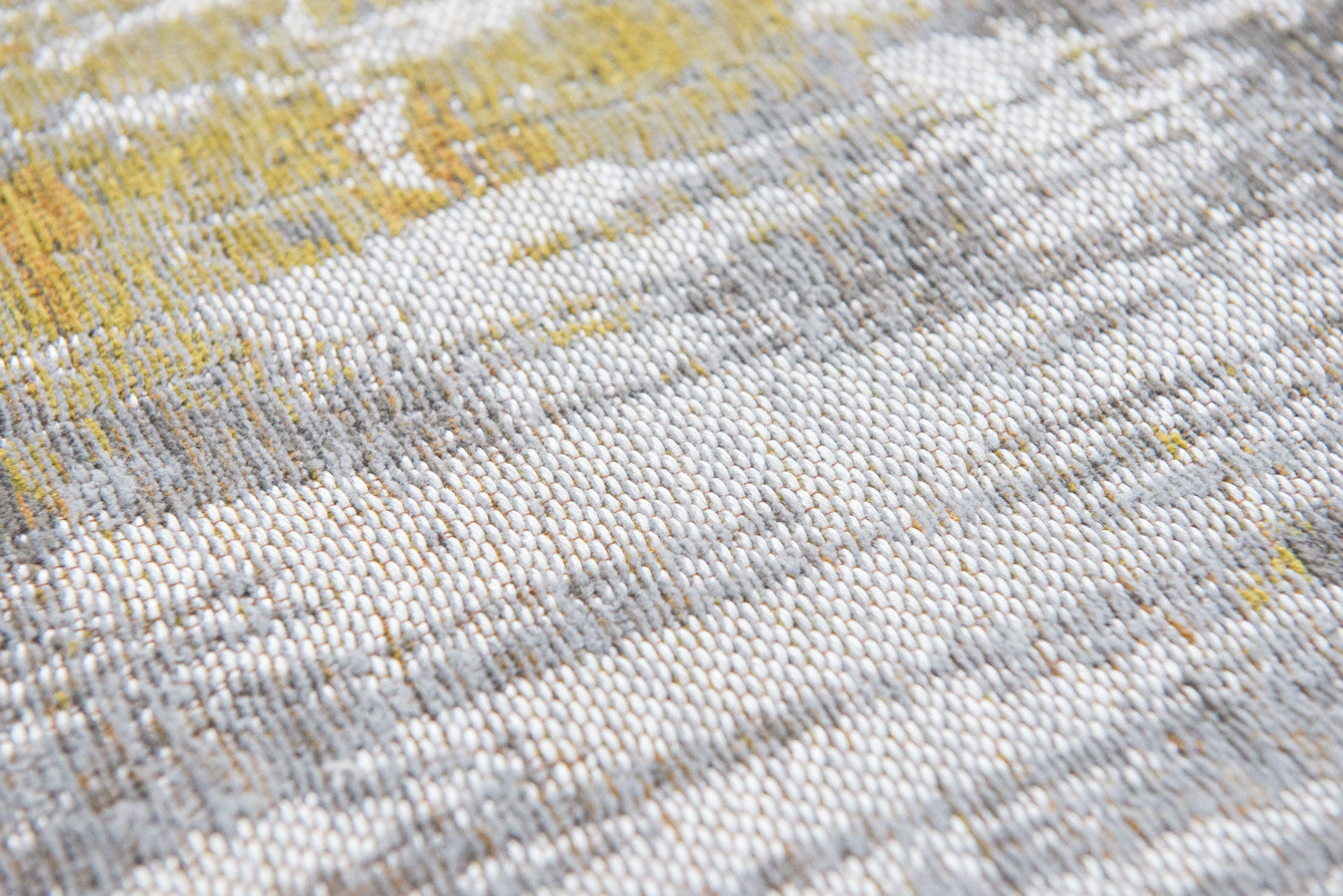 Exquisite 8-Foot by 11-Foot Gray and Yellow Abstract Non-Slip Area Rug for Enhancing Elegant Home Decor