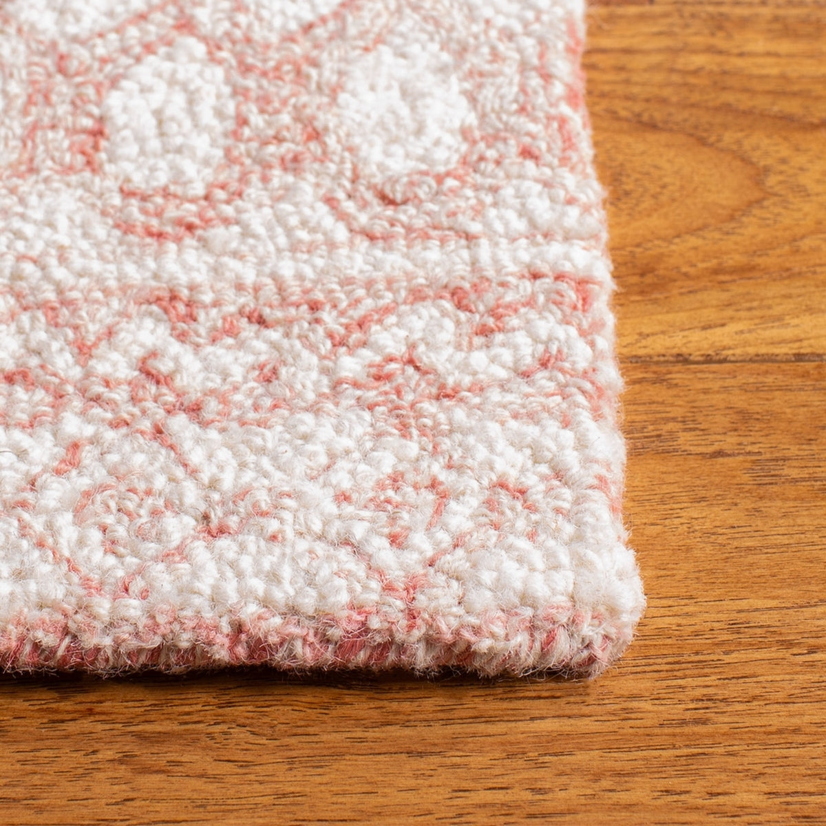 Luxurious Indian Hand-Tufted Wool Rectangle Rug with 7MM Loop Pile
