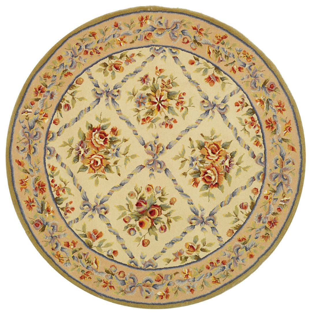 Luxurious Hand - Tufted Silk and Wool Rectangle Rug with Fine Chinese Craftsmanship for Your Home