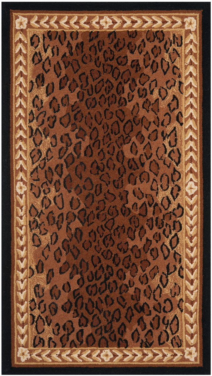 Luxurious Hand-Hooked Chelsea Rug: 100% Virgin Wool Pile on Durable Cotton Backing