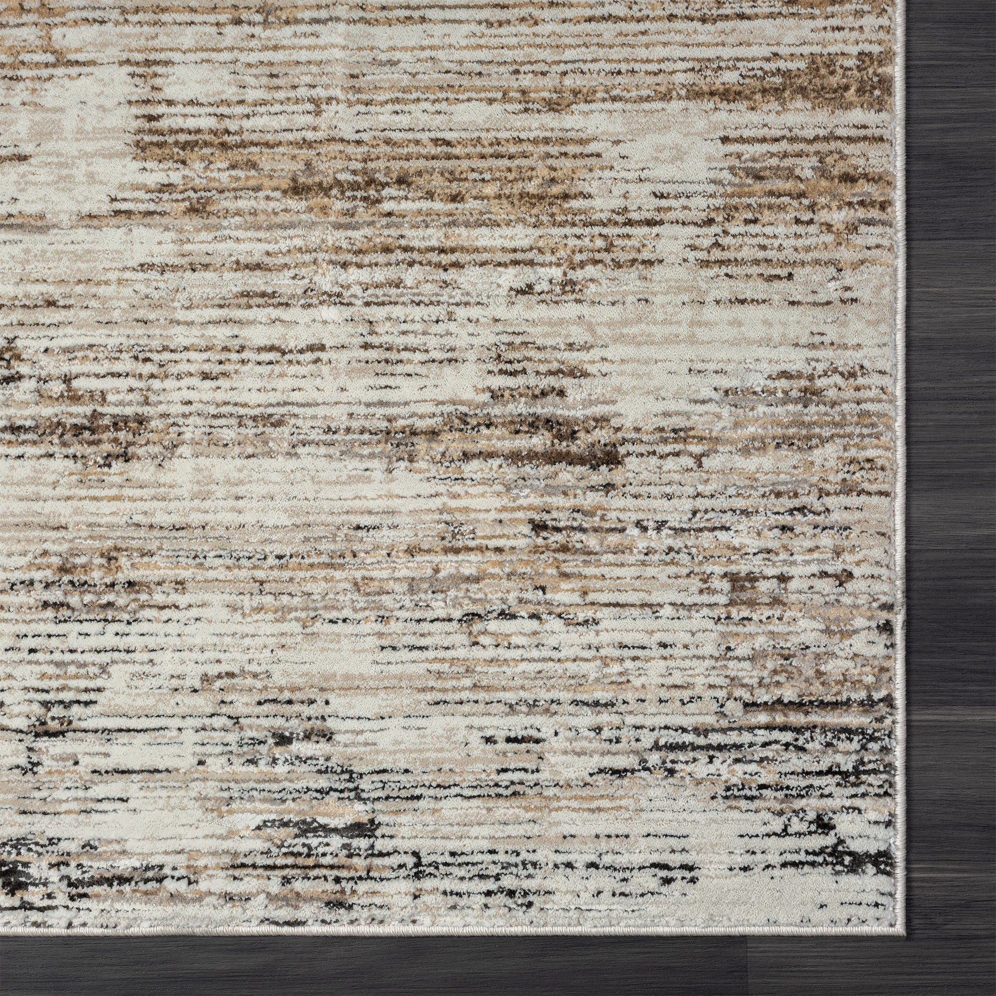 Stylish Gray Abstract Distressed Runner Rug for Cozy Home Decor