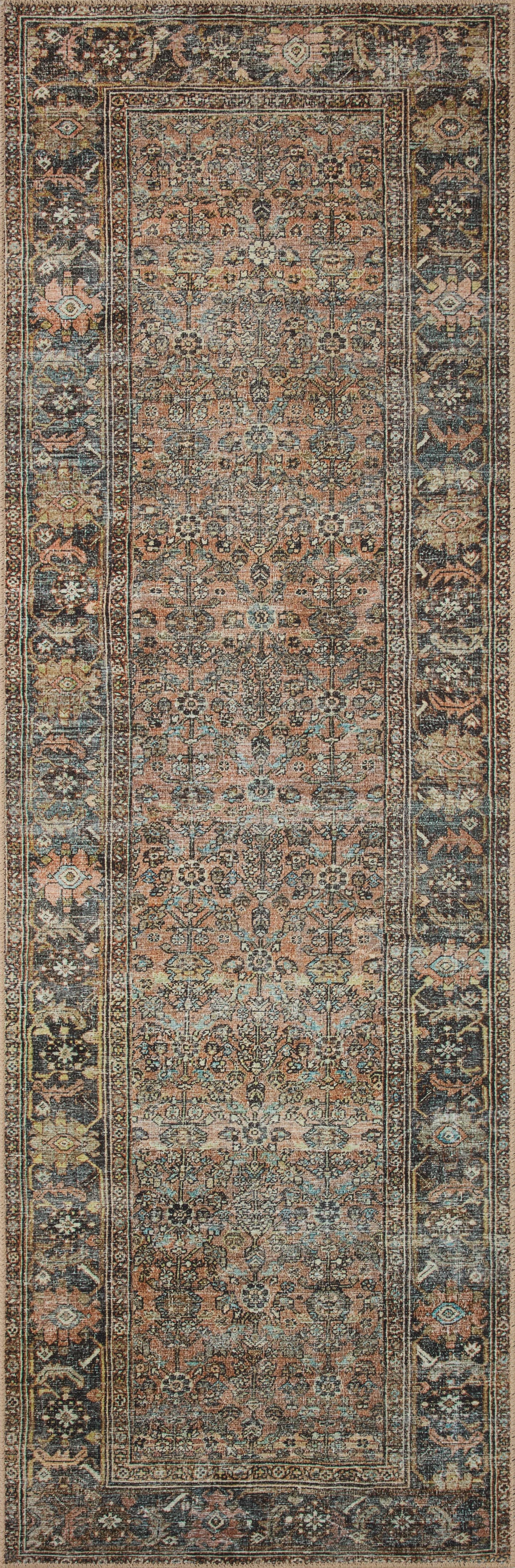 Loloi Adrian Collection: Affordable Vintage-Style 100% Polyester Pile Rug for Home