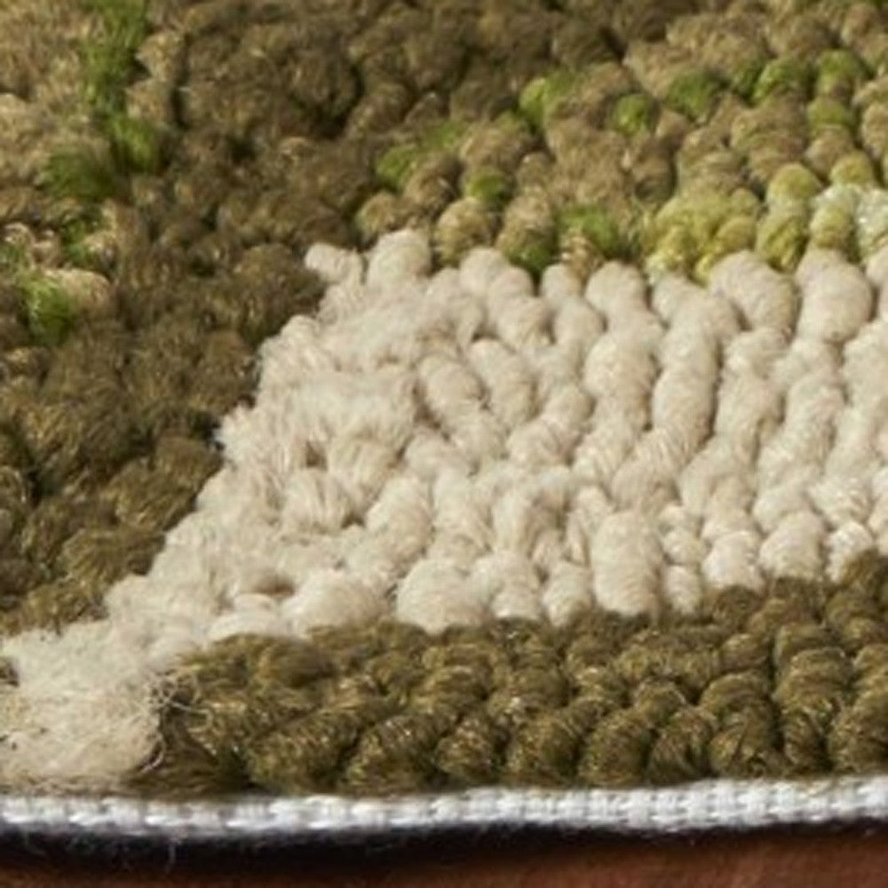 Exquisite Handmade Beige Floral Outdoor Rug for Warm Indoor & Outdoor Areas