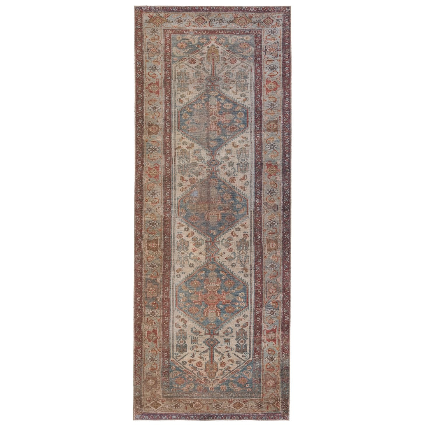 Canteena Arkansas CAN02 RUG154740 Power-loomed Machine-made 100% Polyester Traditional Medallion Indoor Floor Rug with Vintage Appeal