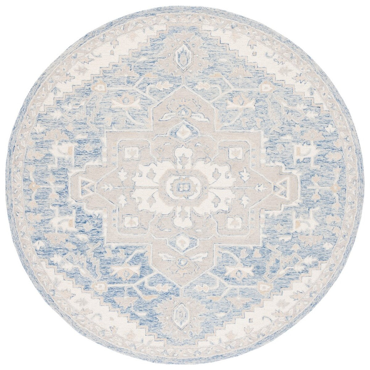Luxurious Hand-Woven Indian Wool Rug for Timeless Decor Elegance