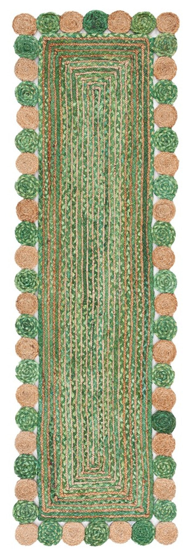 Artisan Hand - Woven Jute and Cotton Rug for Exquisite Home Decor