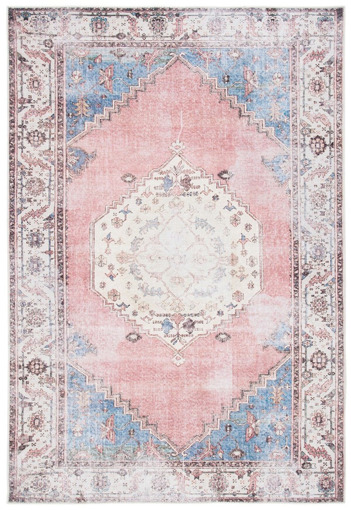 Luxurious Transitional Power - Loomed Cotton Blend Rug for Timeless Home Decor