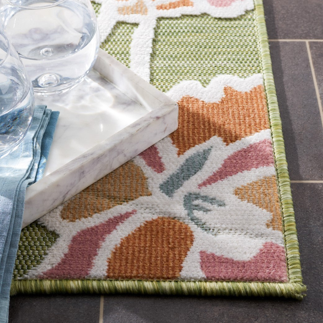 Stylish and Durable Outdoor Cabana Rug - Power Loomed with 100% Polypropylene Material, Ideal for Any Outdoor Space