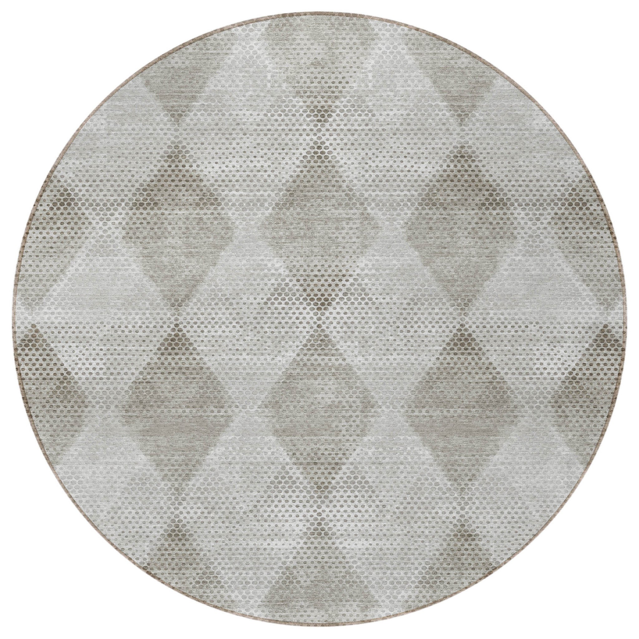 Stylish Blue Geometric Washable & Stain-Resistant Runner Rug for Indoor/Outdoor Spaces