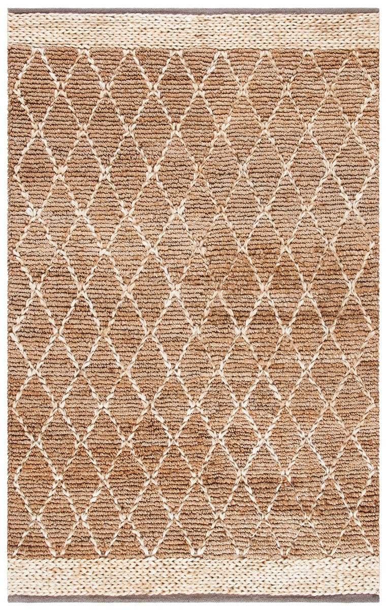Eco-Friendly Indian Handmade Jute and Cotton Area Rug for Your Home