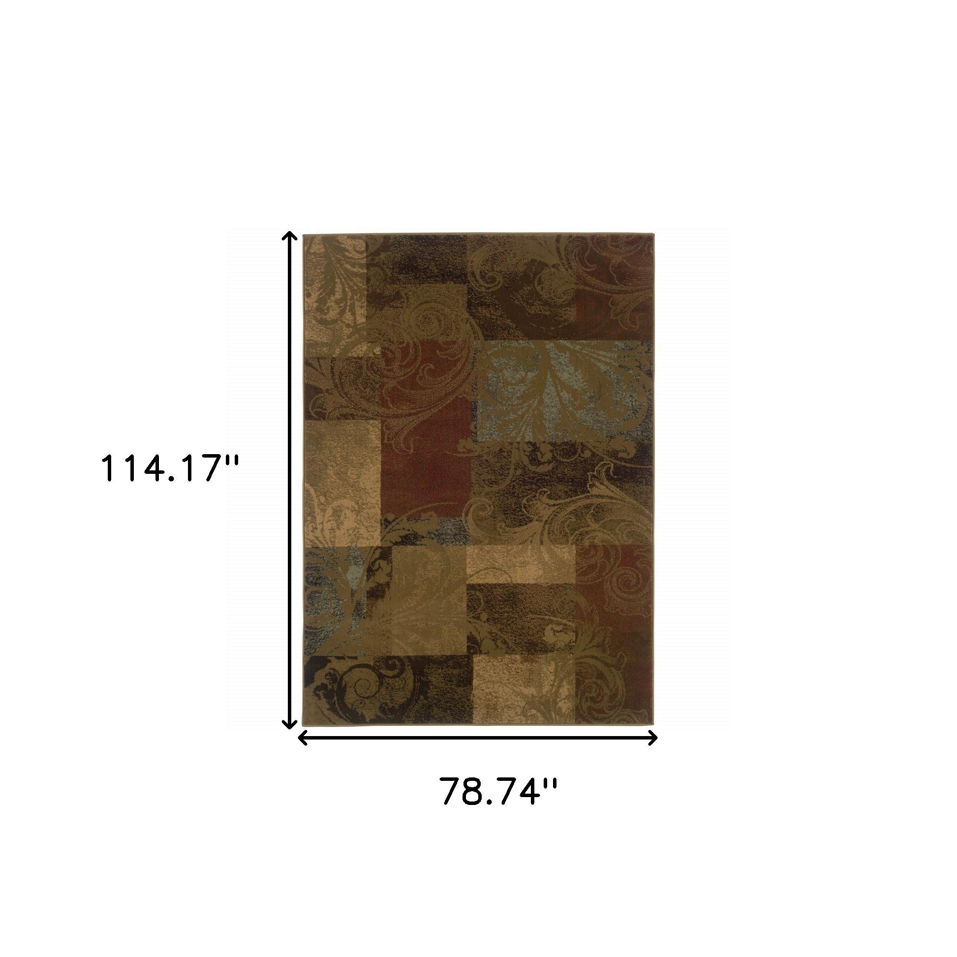 Stain-Resistant Indoor Geometric Area Rug with Striking Green and Red Design for Elegant and Cozy Living Spaces