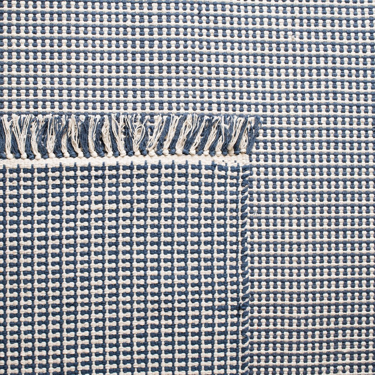 Exquisite Montauk Hand-Woven Indian Cotton Area Rug - Ideal, Durable, and Stylish for Every Space