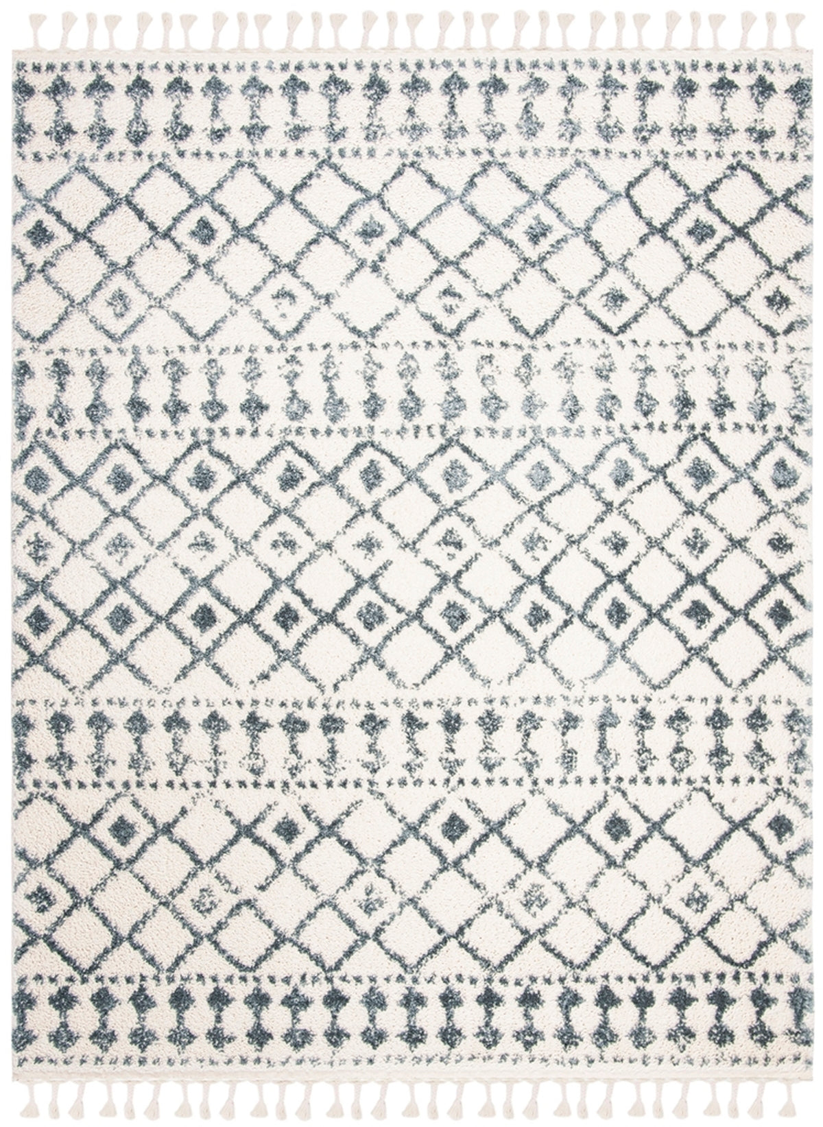 Elegant Power Loomed Rectangular Rug - 30MM Soft Pile, Durable Jute Backing