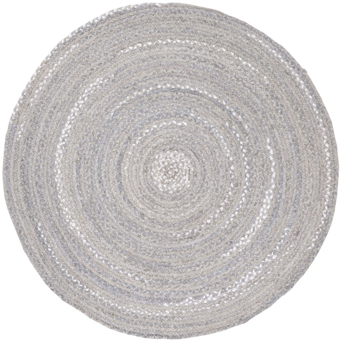 Stylish and Durable Hand - Braided Cotton Area Rug from India for Contemporary Homes