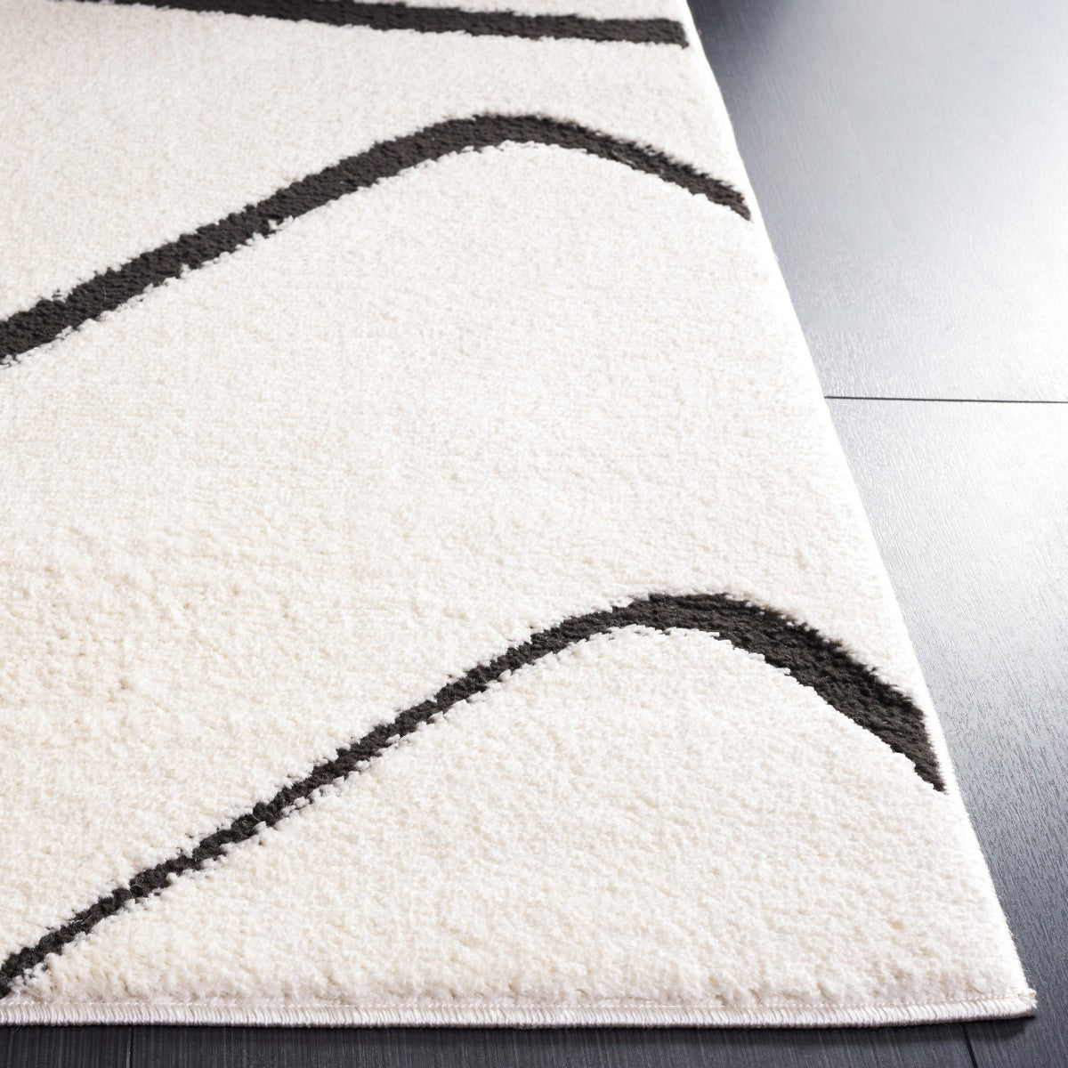 120 Melody Luxury Modern Power-Loomed Polyester Rug for Elegant Home Decor