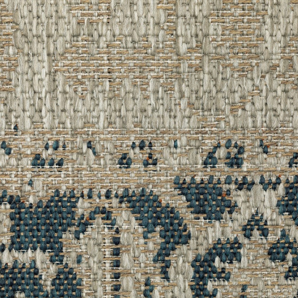 Stain-Resistant Gray Oriental Rug for Indoor & Outdoor, Stylish and Comfortable