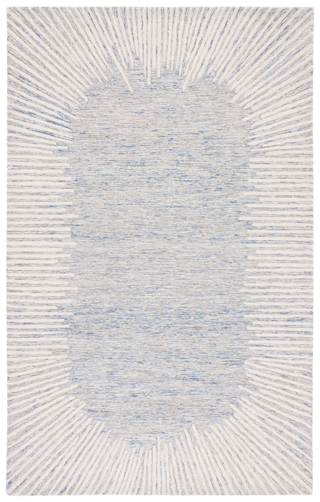 Luxurious Hand-Tufted Abstract Contemporary Rug with 85% Wool Blend for a Cozy Home