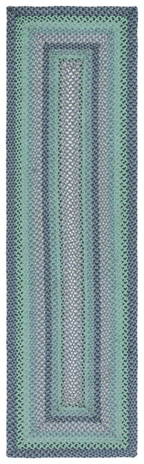 Stylish and Durable Contemporary Flat Weave Braided Rug Made of 92% Cotton for Any Home Decor Space
