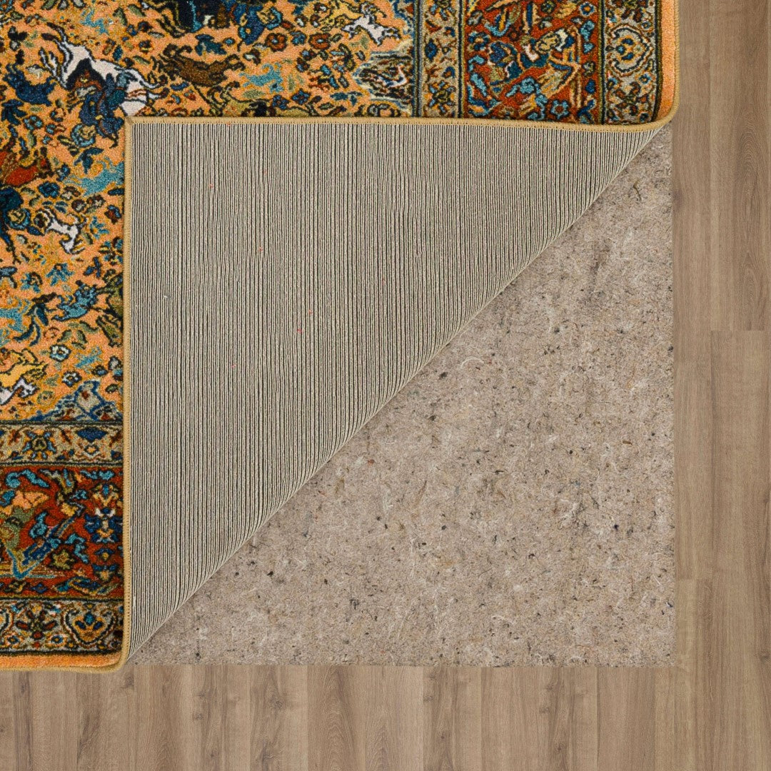 Eco & Pet-Friendly Machine-Tufted Triexta Kaleidoscope Area Rug with Precision Dye
