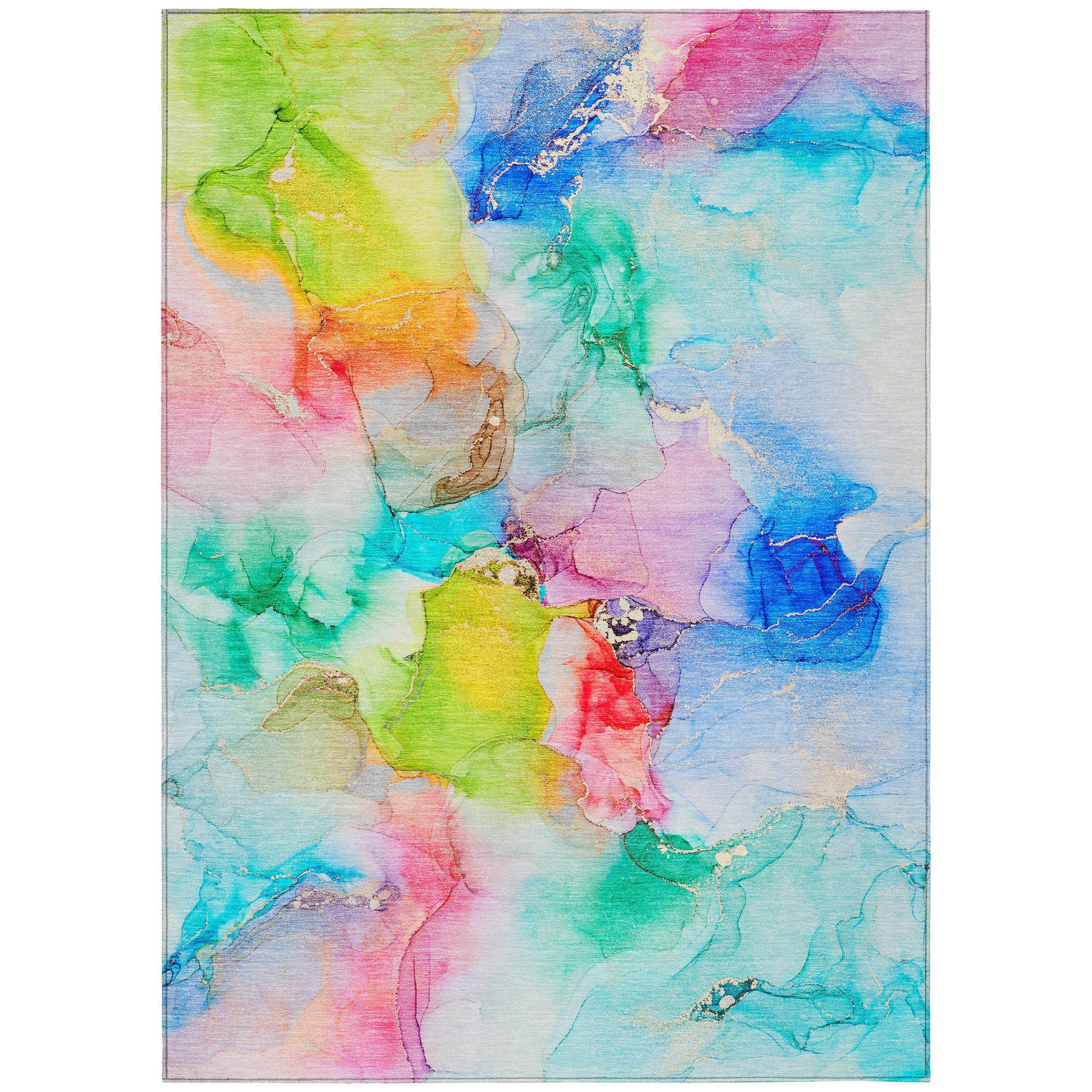 Stylish and Functional Outdoor Abstract Washable Runner Rug with Stain Resistance and Non - Skid Feature for Any Indoor or Outdoor Space