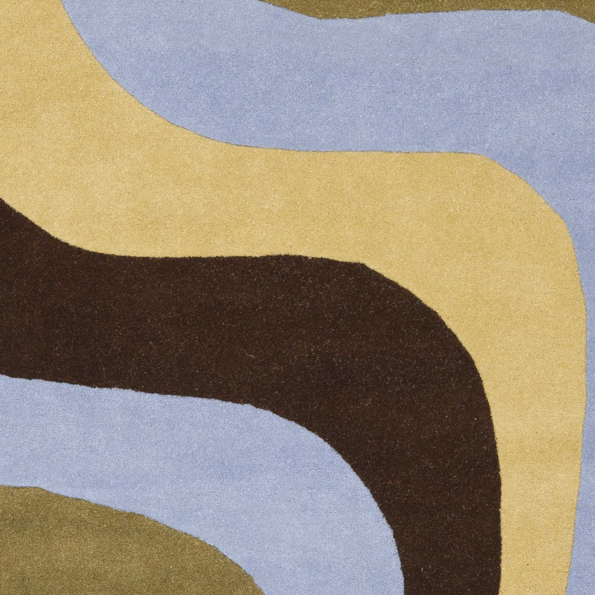 Luxurious Hand - Tufted Rectangle Area Rug Crafted from 100% Pure Wool Pile in India for Enduring Elegance