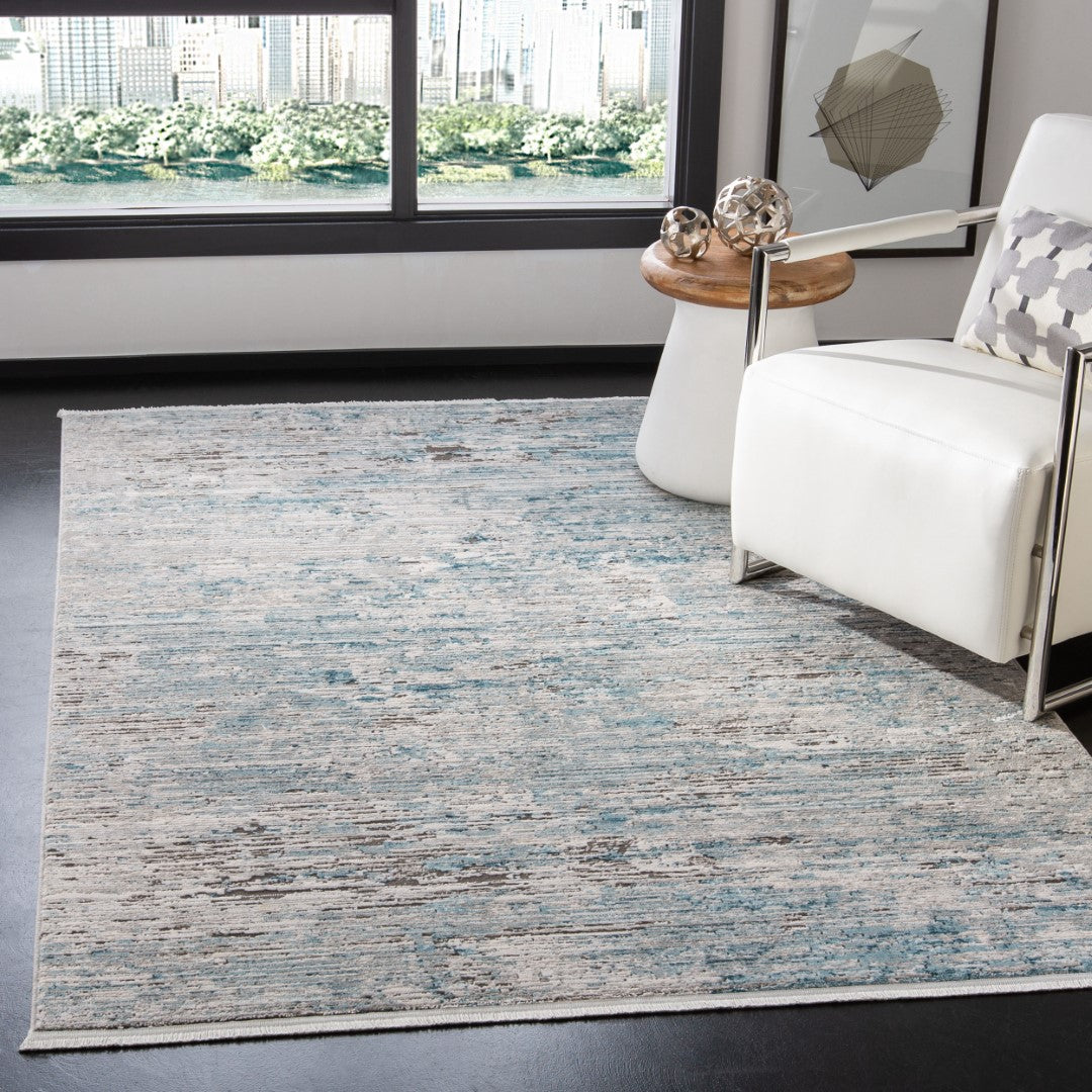 Luxurious Shivan Power Loomed Rectangular Area Rug Crafted from Polypropylene with Jute Weft Backing