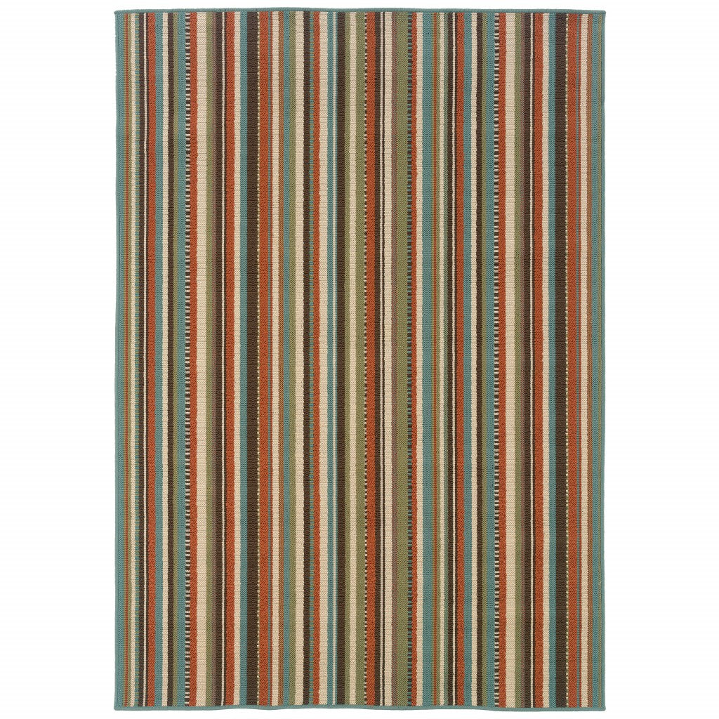 Stylish and Durable Vibrant Green Polypropylene Area Rug for Indoor & Outdoor Use