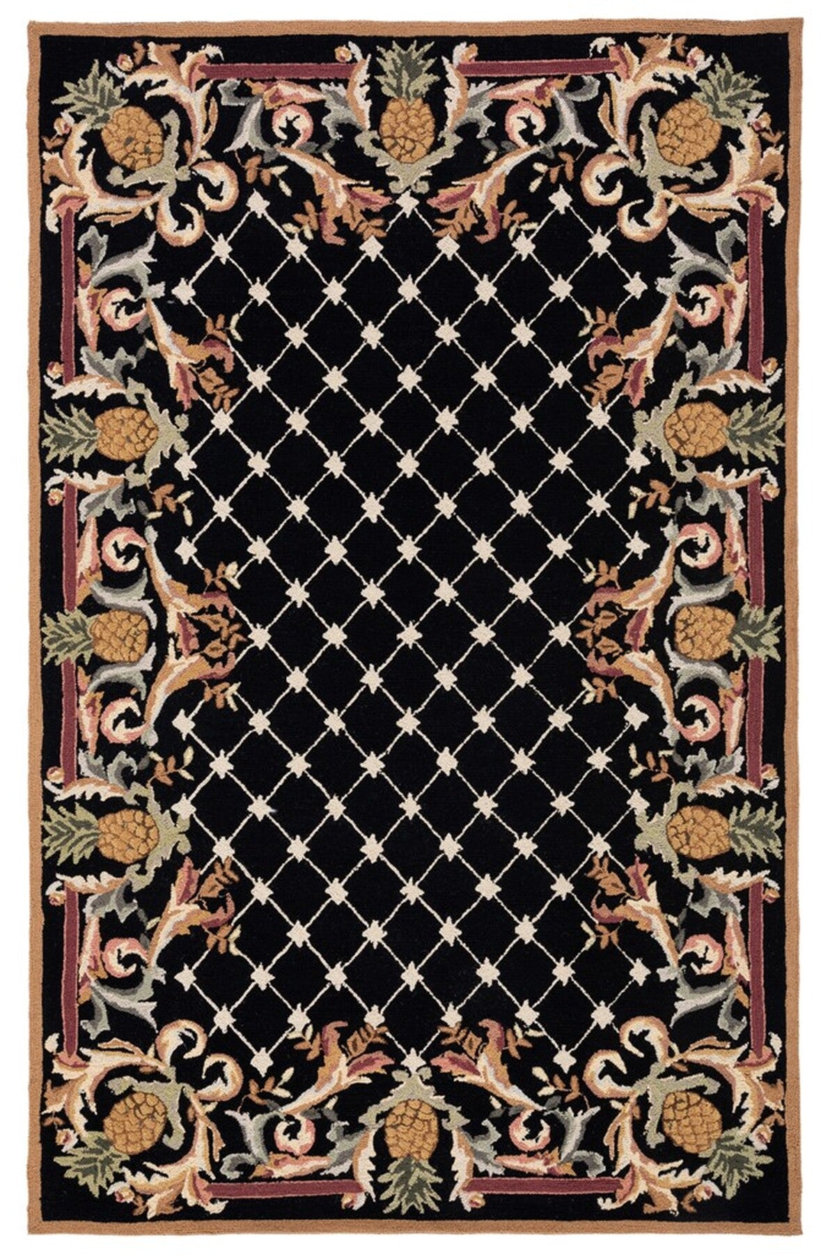 Exquisite Hand-Hooked Wool Pile Living Room Rug - HK728, Ideal for Stylishly Enhancing Any Living Space